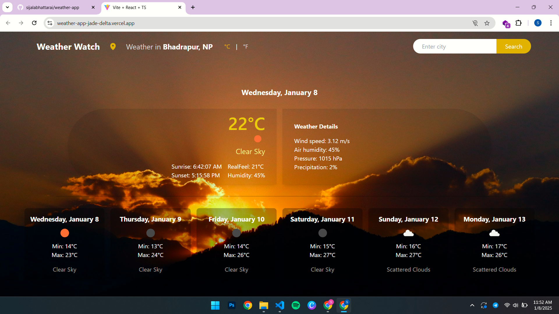 Weather App